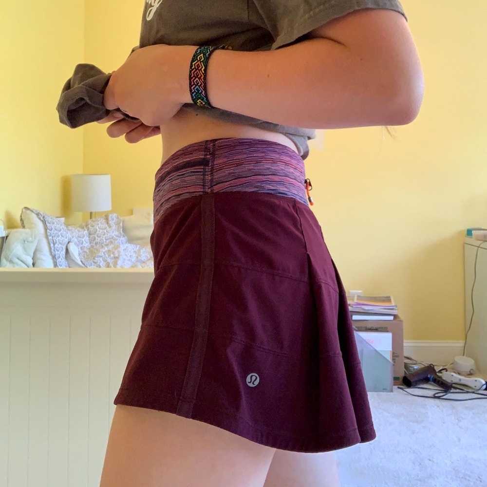 lululemon tennis skirt